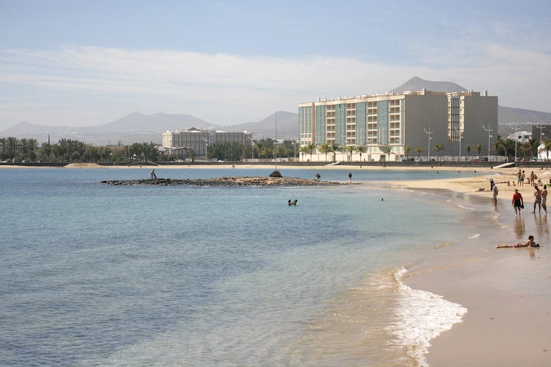 ️ La plage du Reducto : la plage urbaine d'Arrecife