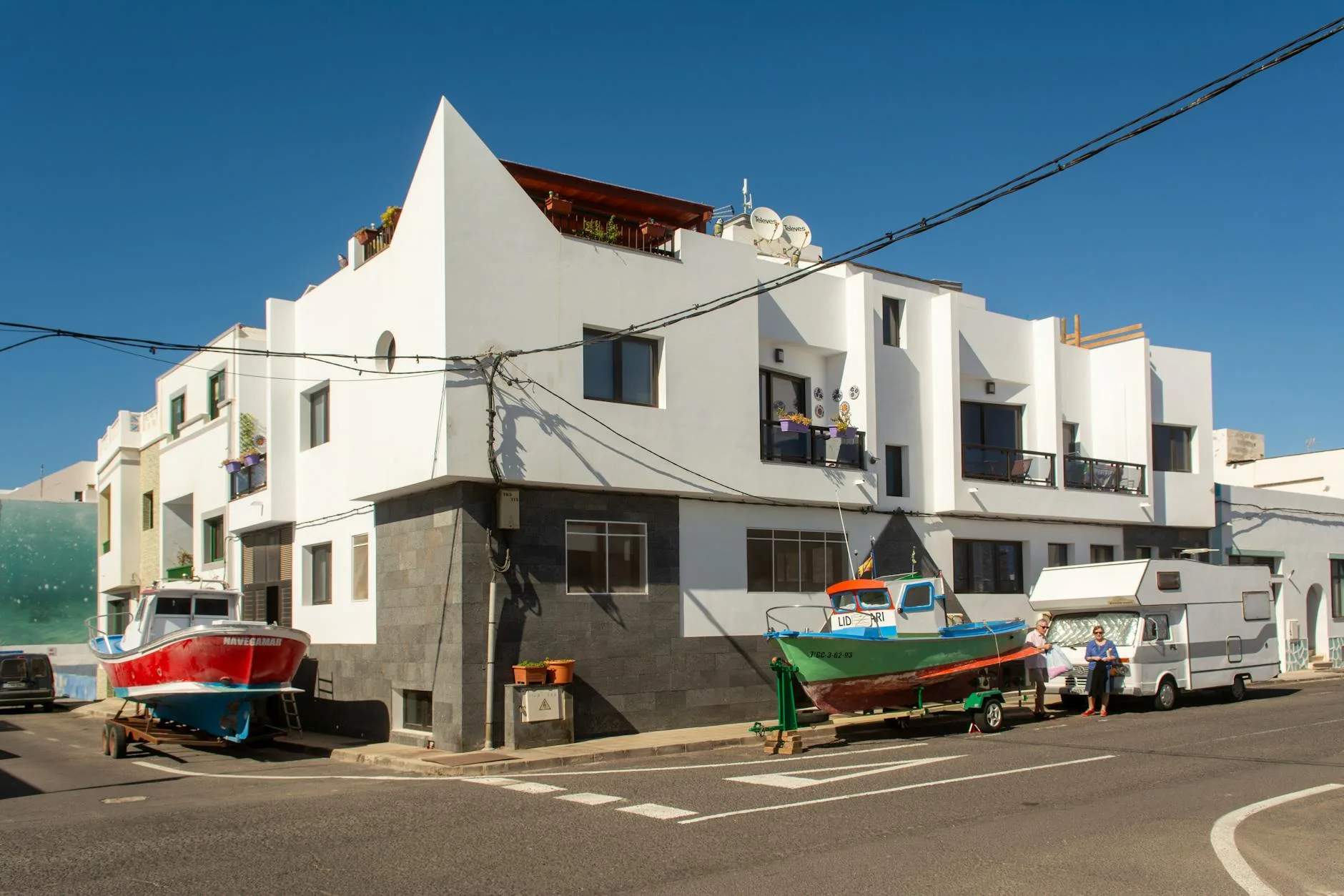 ️ Le centre de Corralejo : l'ambiance du vieux bourg