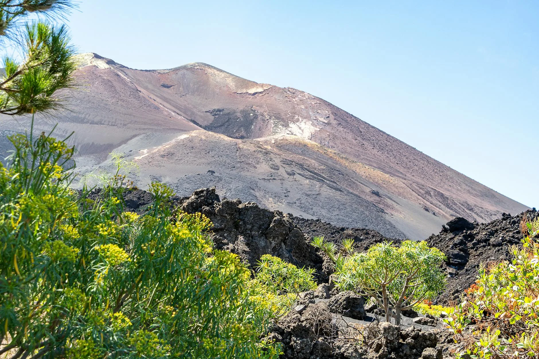 La Ruta de los Volcanes et le Tajogaite